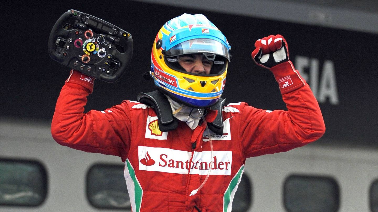 Alonso, en su etapa en Ferrari. (Ferrari)