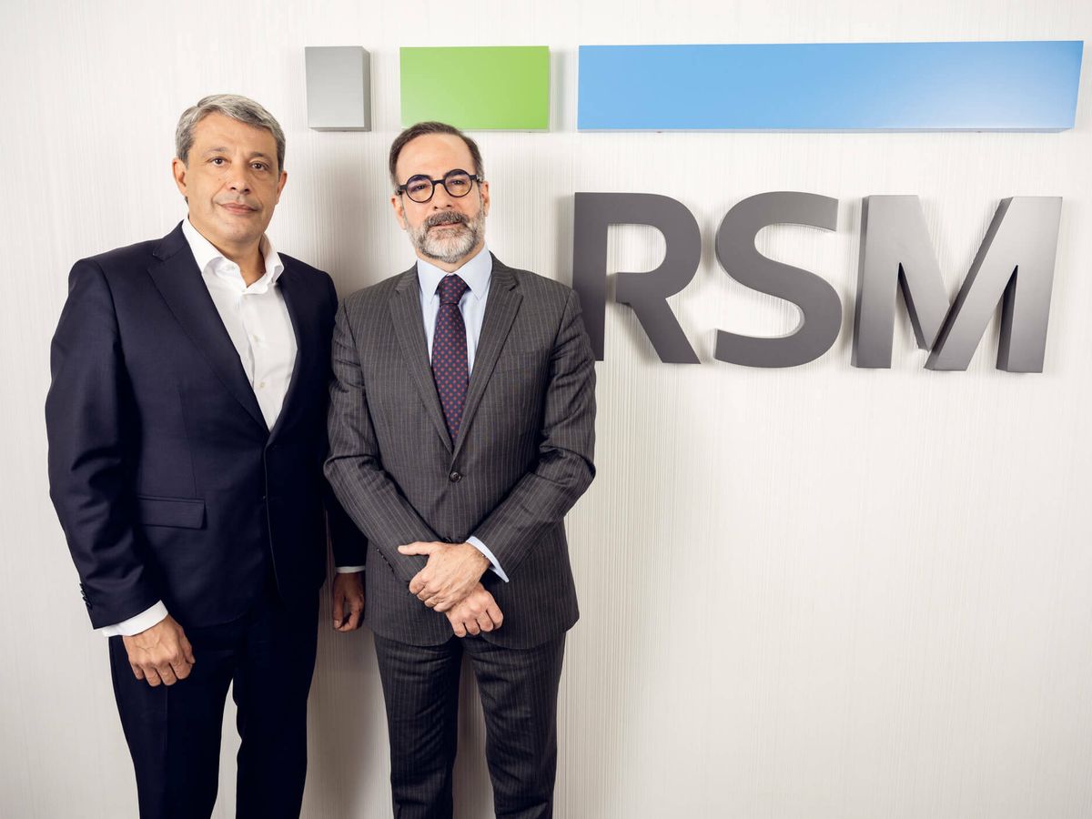 Foto: David García, vicepresidente de RSM Spain, y Ernesto Gutiérrez Tamargo, nuevo socio de Real Estate.