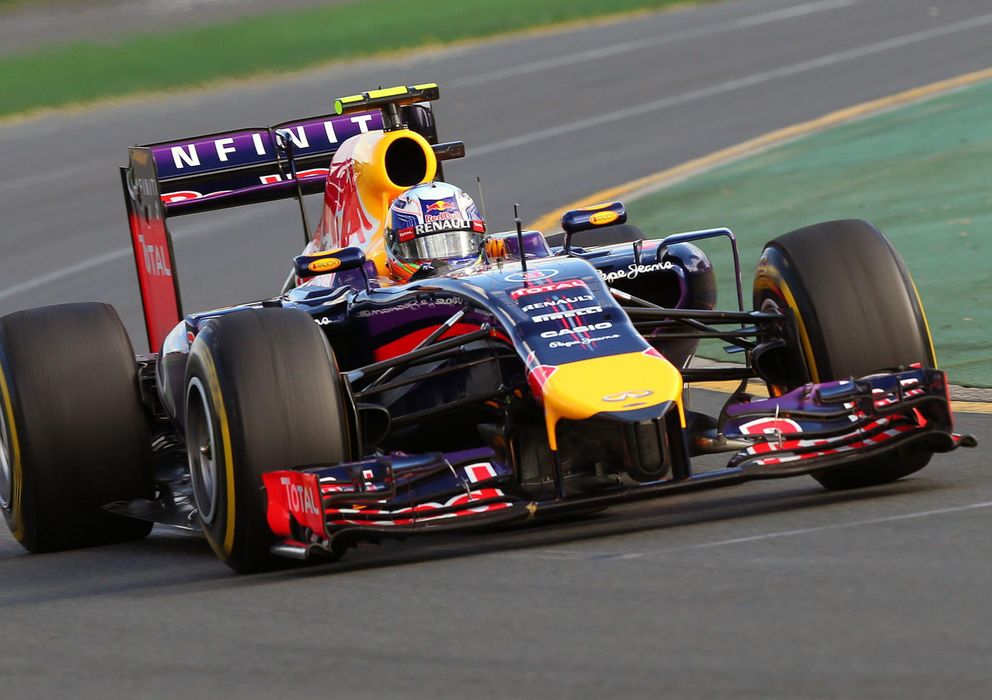 Foto: Daniel Ricciardo durante el pasado GP de Australia.