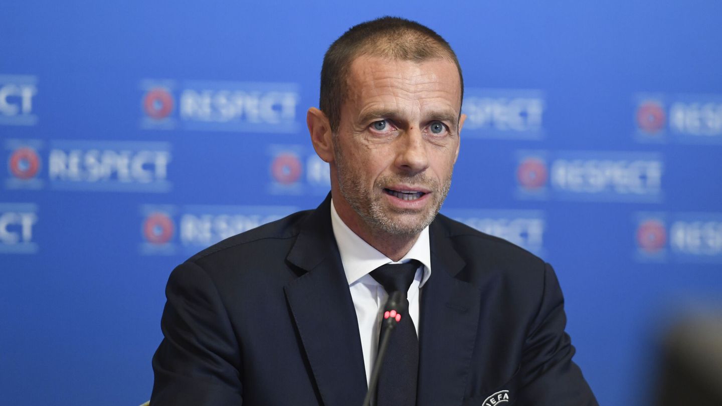 Alexander Ceferin, presidente de la UEFA. (EFE/UEFA/Richard Juilliart)