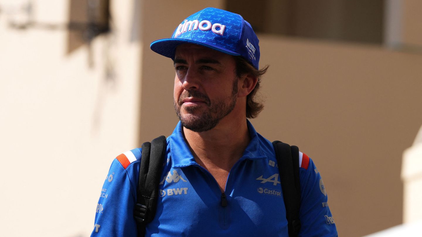 Fue la última carrera de Alonso en Alpine. (Reuters/Hamad I Mohammed)