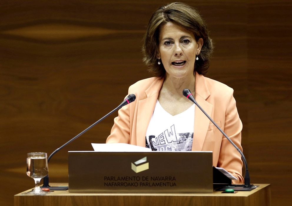Foto: La presidenta de Navarra, Yolanda Barcina (EFE)