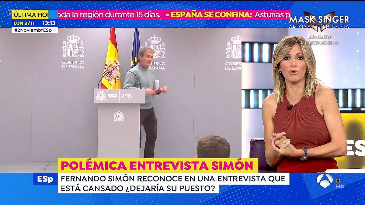 Susanna Griso ('Espejo Público') explota contra Fernando Simón: "Ha perdido toda la credibilidad"
