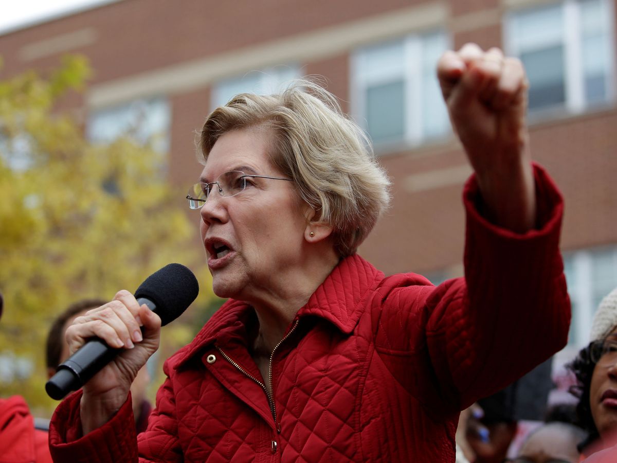 Foto: La candidata demócrata Elizabeth Warren. (Reuters)