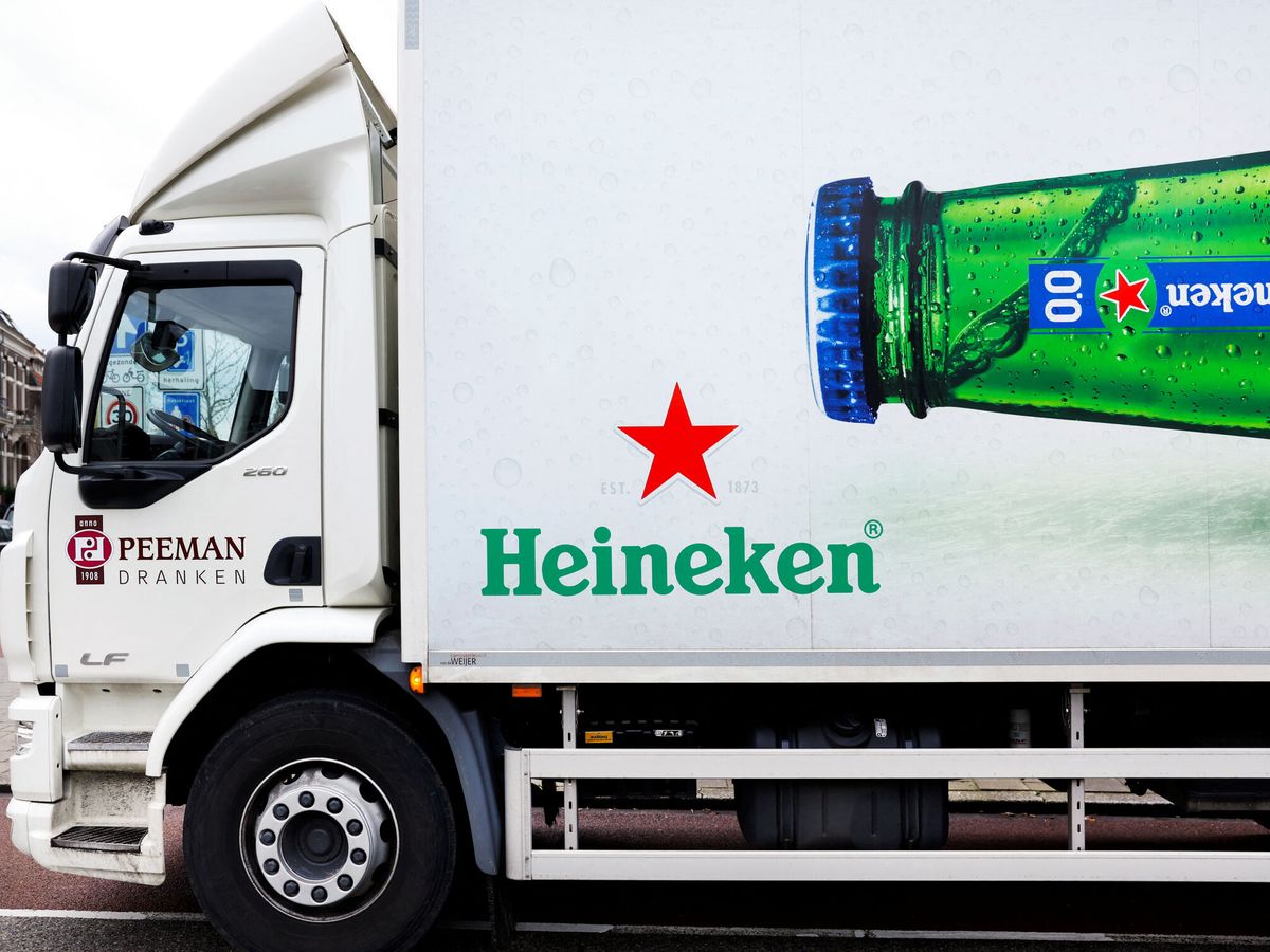Foto: Camión de reparto de Heineken. (Reuters/Piroschka van de Wouw)