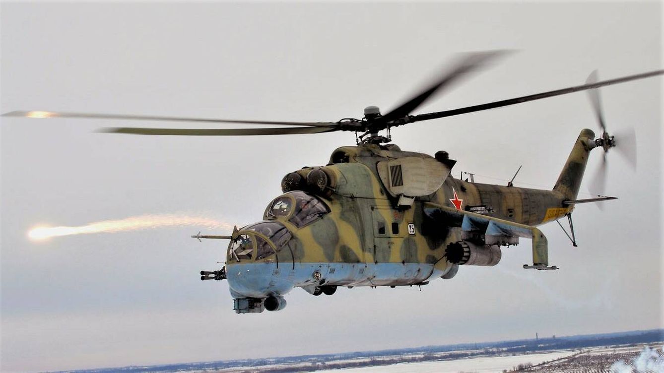 Foto: Helicóptero de ataque Mil Mi-24. (Mil.ru)