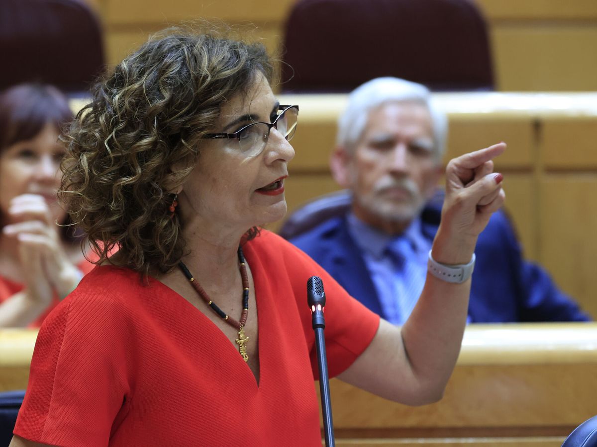 Foto: La ministra de Hacienda, María Jesús Montero. (EFE/Zipi) 