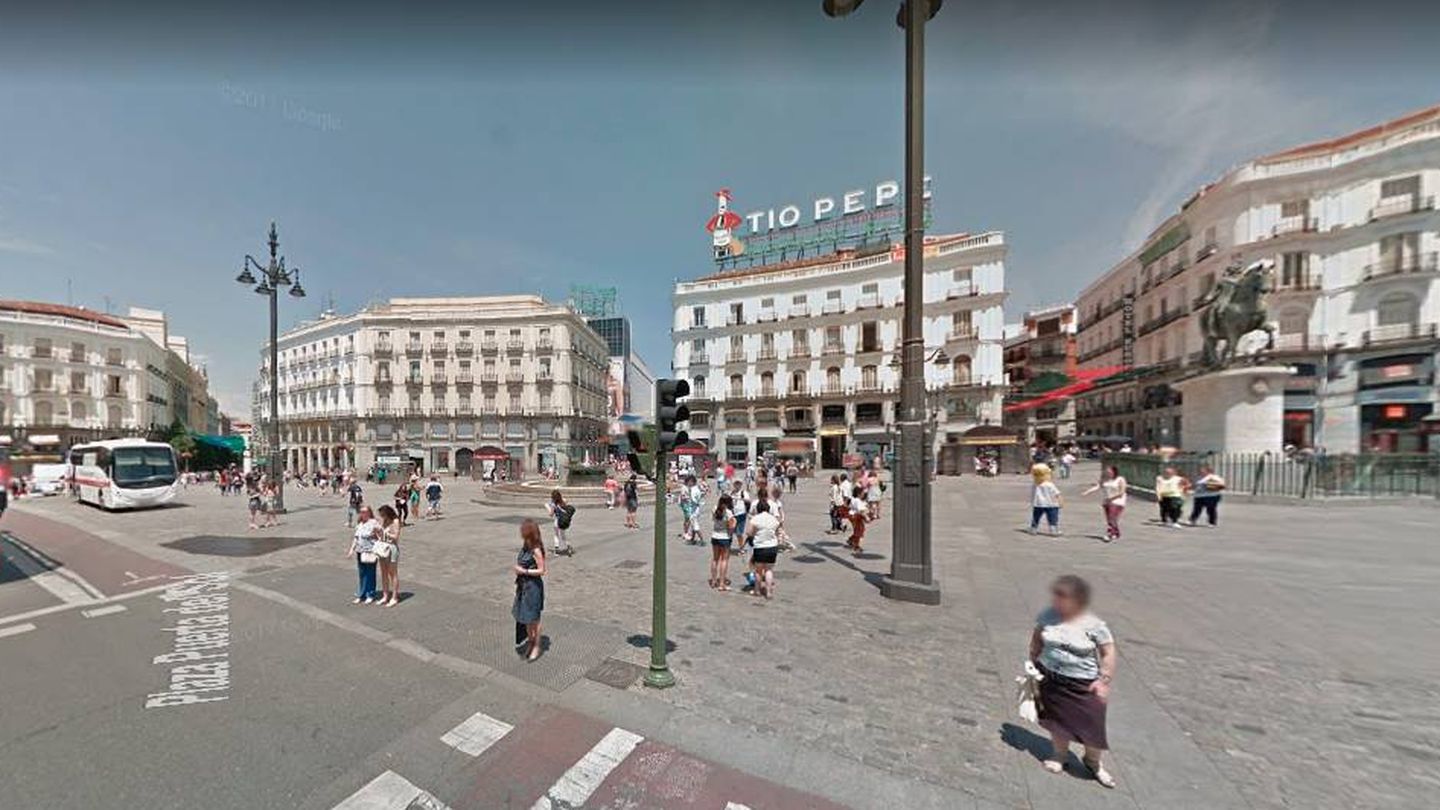 Puerta de Sol 11 se ubica en la esquina con la calle Preciados. (Google Maps)