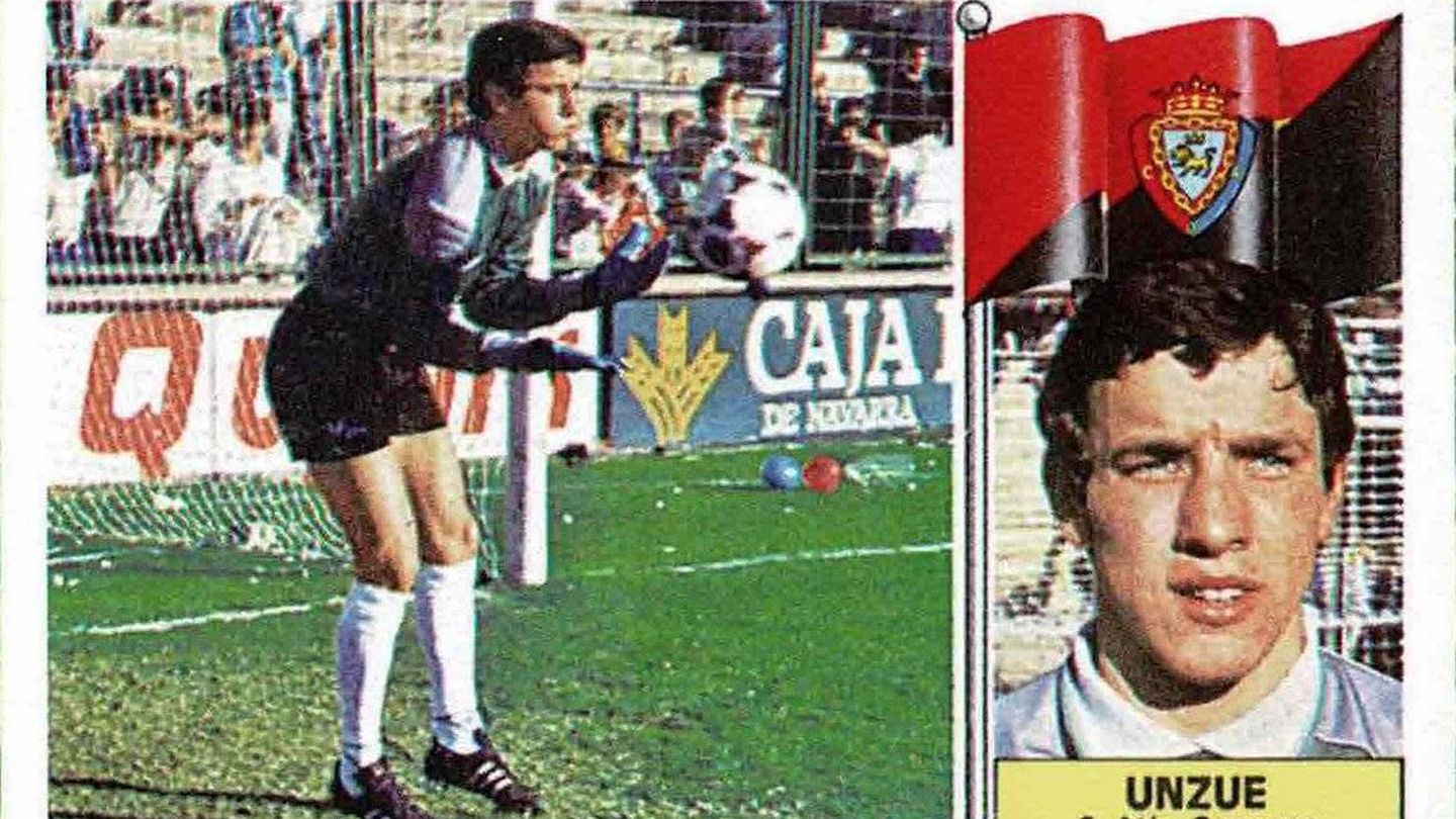 Juan Carlos Unzué, en Osasuna.