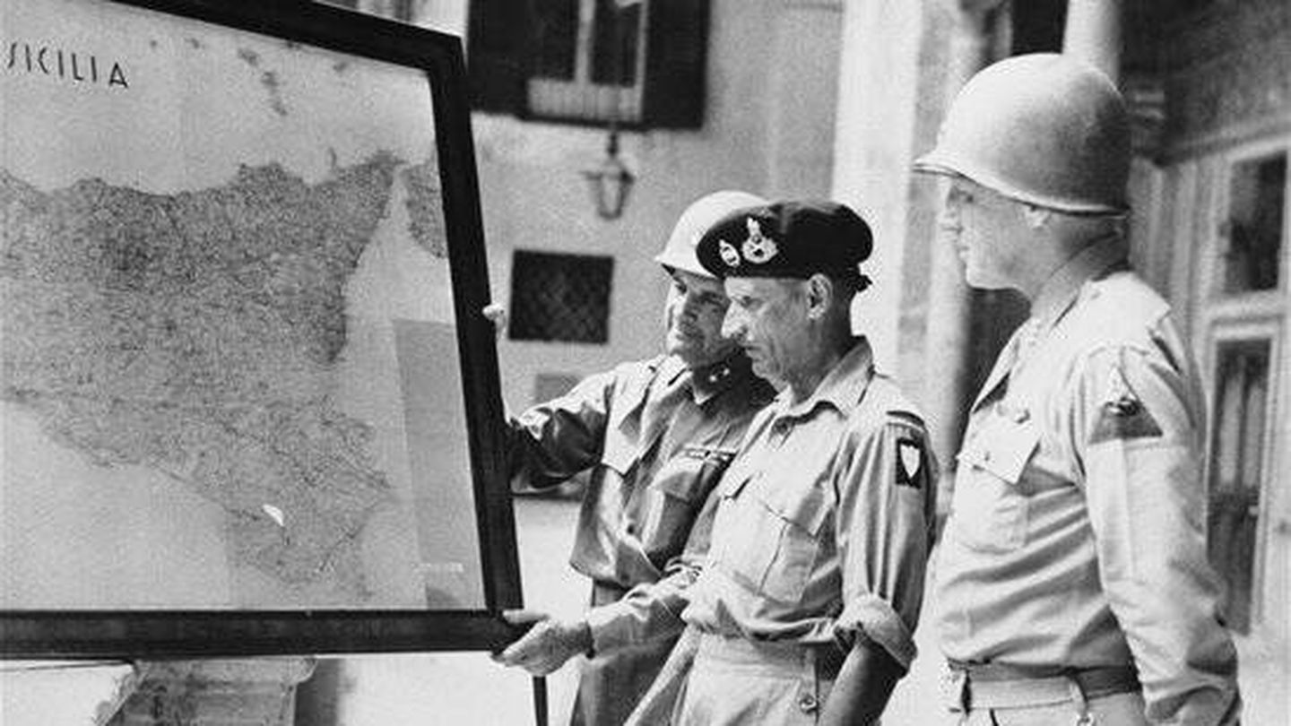 Operación Husky, el desembarco en Sicilia con el mariscal Montgomery.