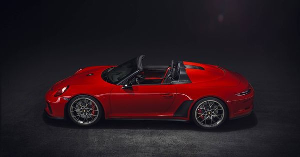 Foto: El Porsche Speedster Concept mostrado en el Salón de París se fabricará en serie en 2019.  