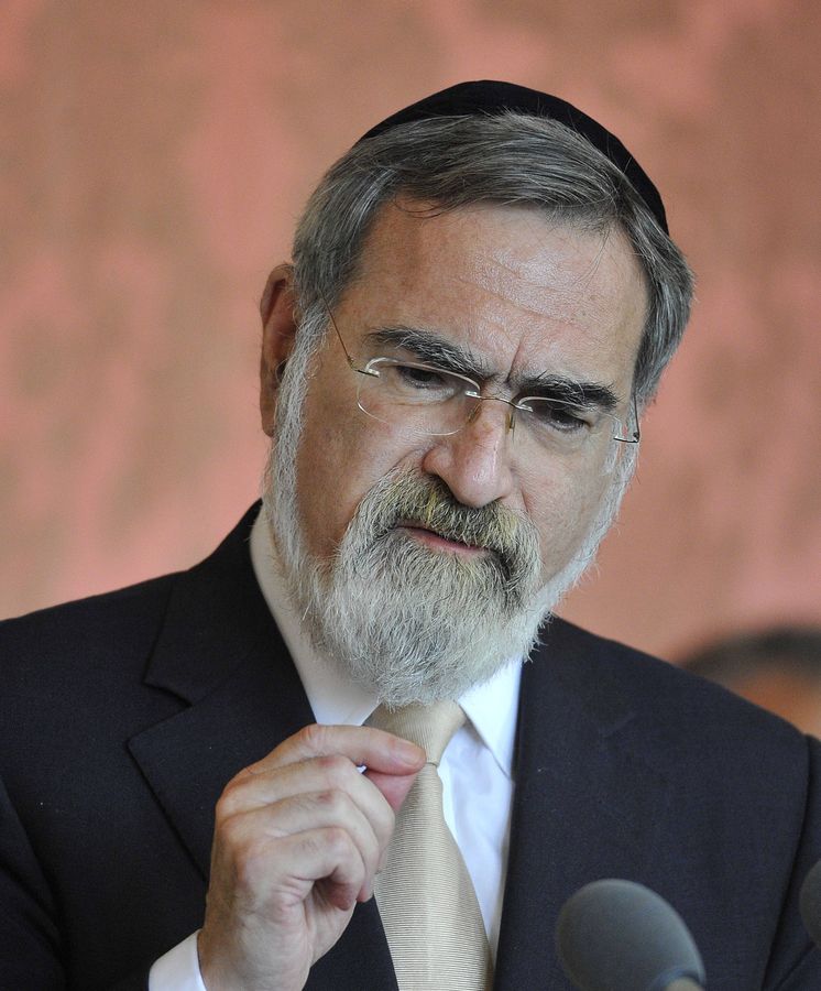 Foto: El rabino Jonathan Sacks. (Reuters)