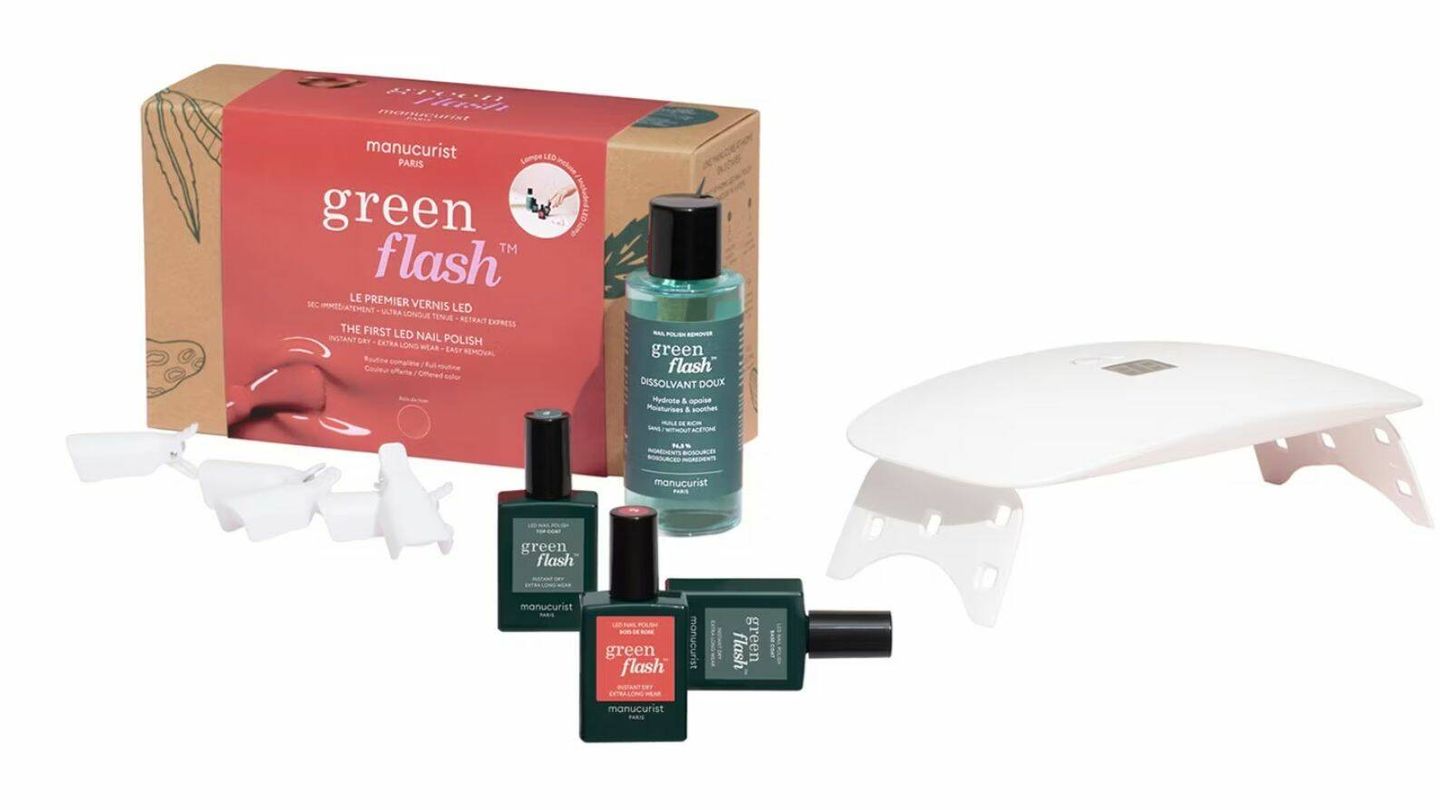 Green Flash Kit Bois De Rose de Manucurist.