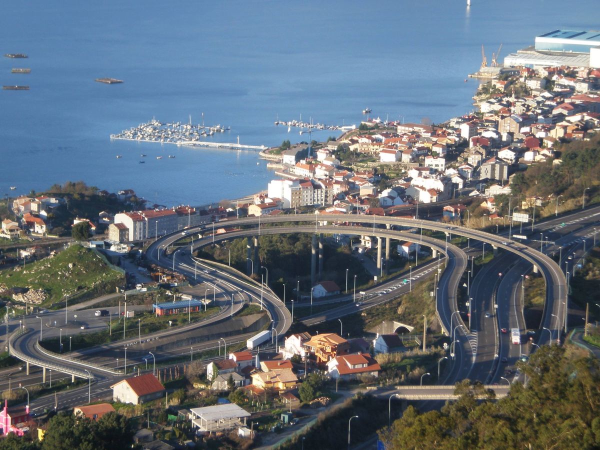 Foto: La AP-9 recorre Galicia de norte a sur conectando algunas de las principales ciudades de la comunidad autónoma.