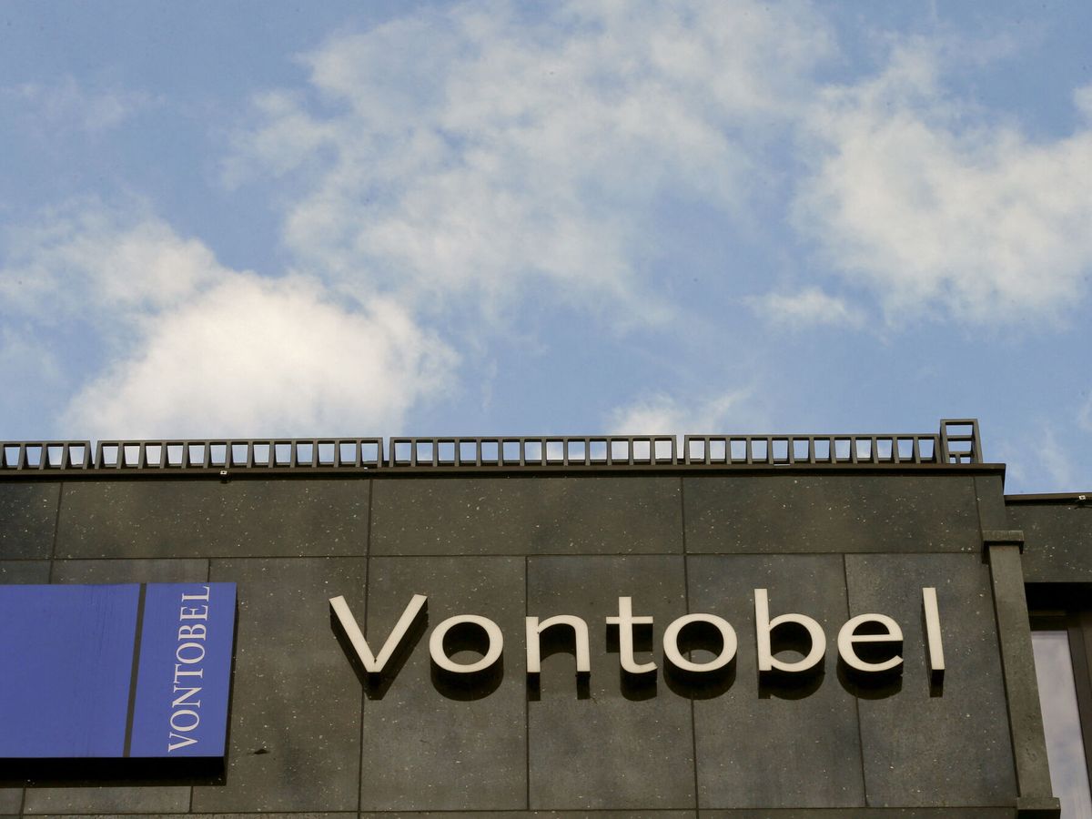 Foto: Logo de Vontobel en sus oficinas de Zúrich. (Reuters/Arnd Wiegmann)