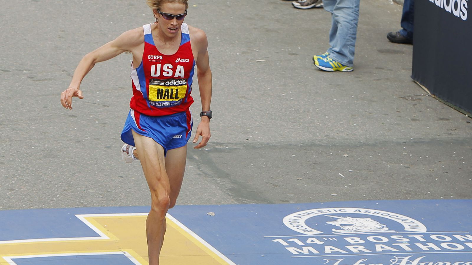 Foto: Ryan Hall en la maratón de Boston de 2010 (Reuters).