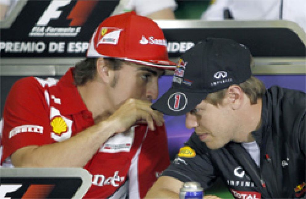 Foto: Alonso y Vettel son compatibles en Ferrari, 'capítulo III'