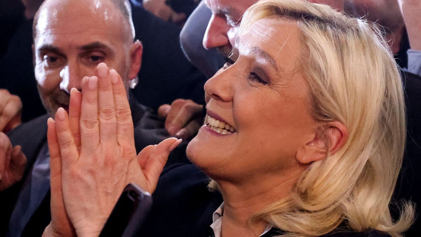 Marine Le Pen, en esta campaña electoral. (Reuters/ Yves Herman)
