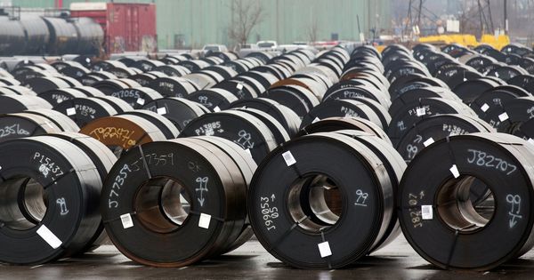 Foto: Producción de ArcelorMittal en Canadá. (Reuters)