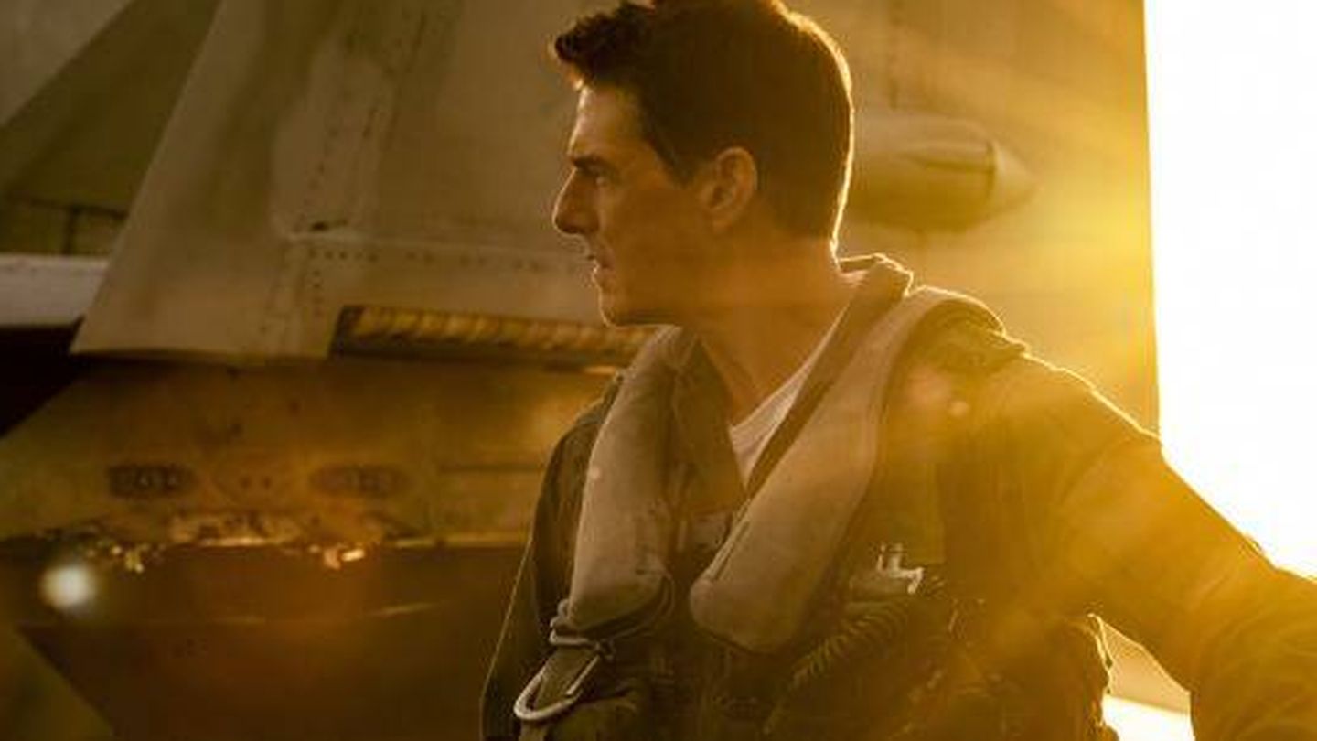 Tom Cruise, en la secuela de 'Top Gun'. (Paramount)