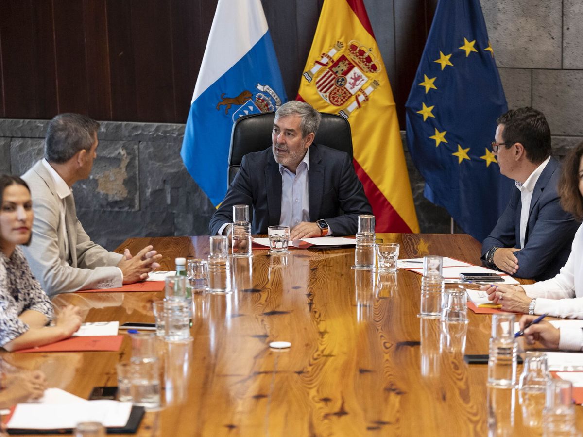 Foto: El presidente del Gobierno de Canarias, Fernando Clavijo. (EFE/Miguel Barreto)