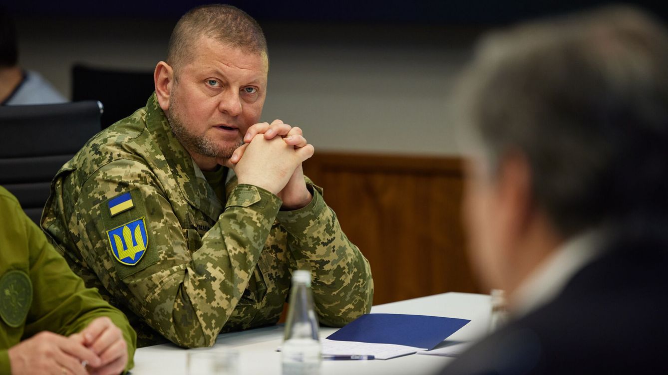 Foto: Valerii Zaluzhnyi, comandante en jefe de las Fuerzas Armadas de Ucrania. (Presidencia de Ucrania)