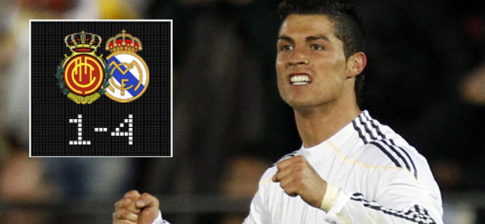 Foto: Ronaldo puede con todo y con todos y evita el adiós blanco a la Liga