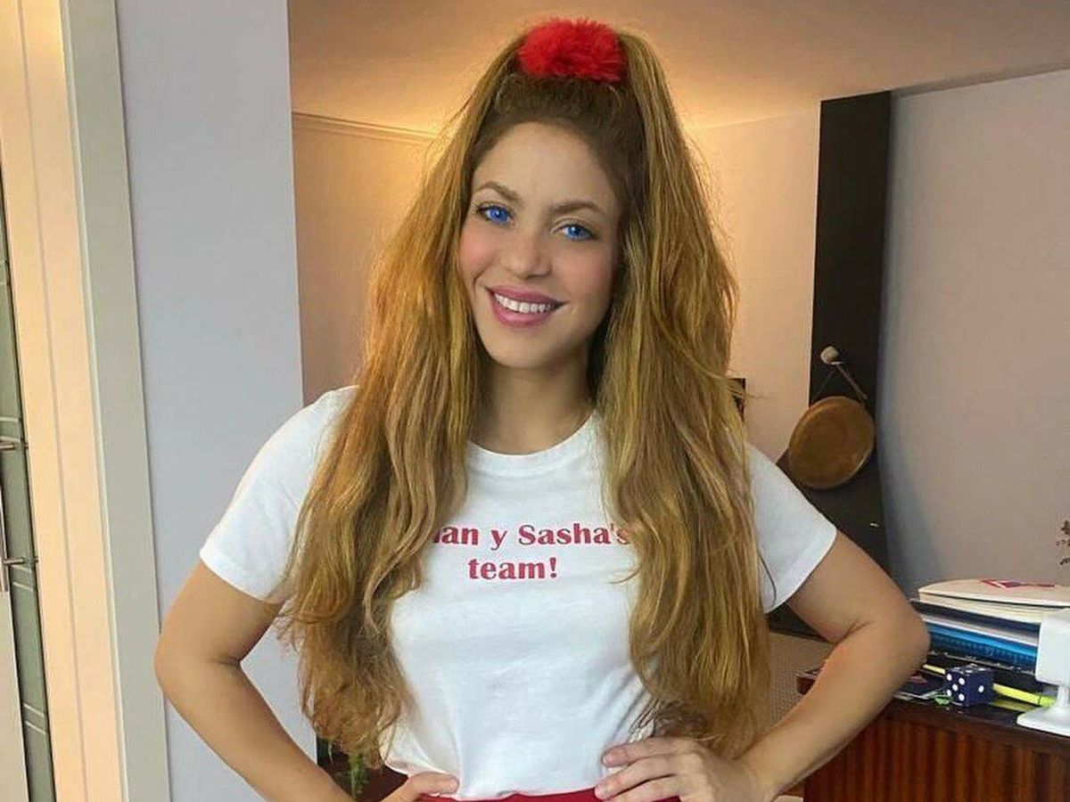 Foto: Shakira, disfrazada de animadora. (Instagram: @shakira)