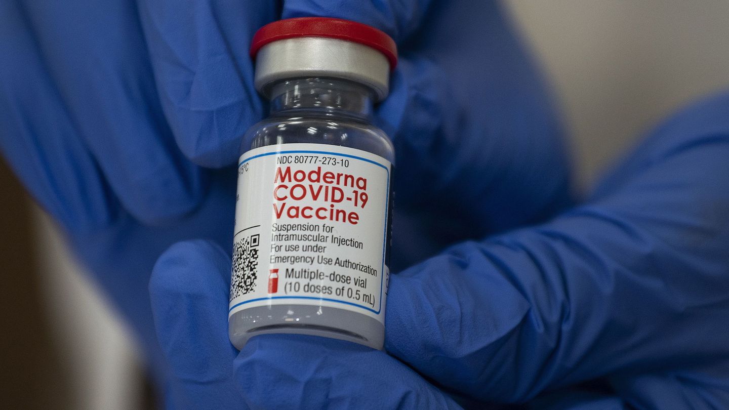 Vacuna de Moderna. (Reuters)