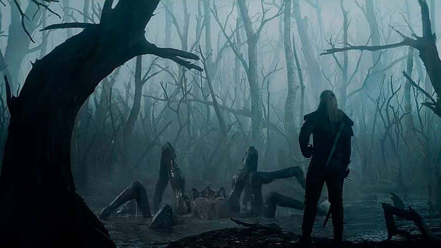 Geralt de Rivia, cazando monstruos en 'The Witcher'. (Netflix)