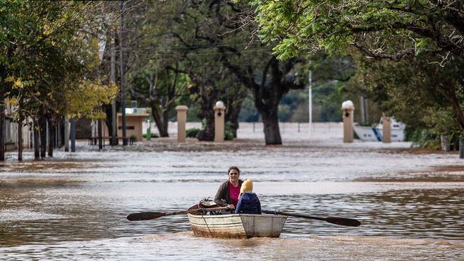 Foto de Calle inundada en Concordia (Argentina)