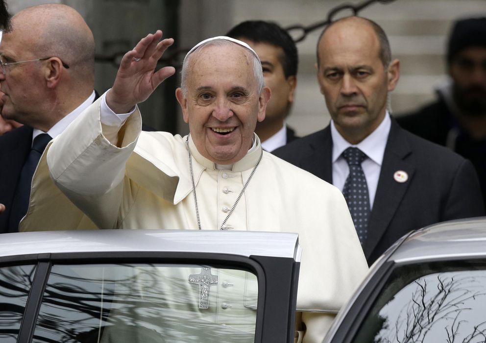 Foto: El Papa Francisco en su visita a Turquía. (AP)