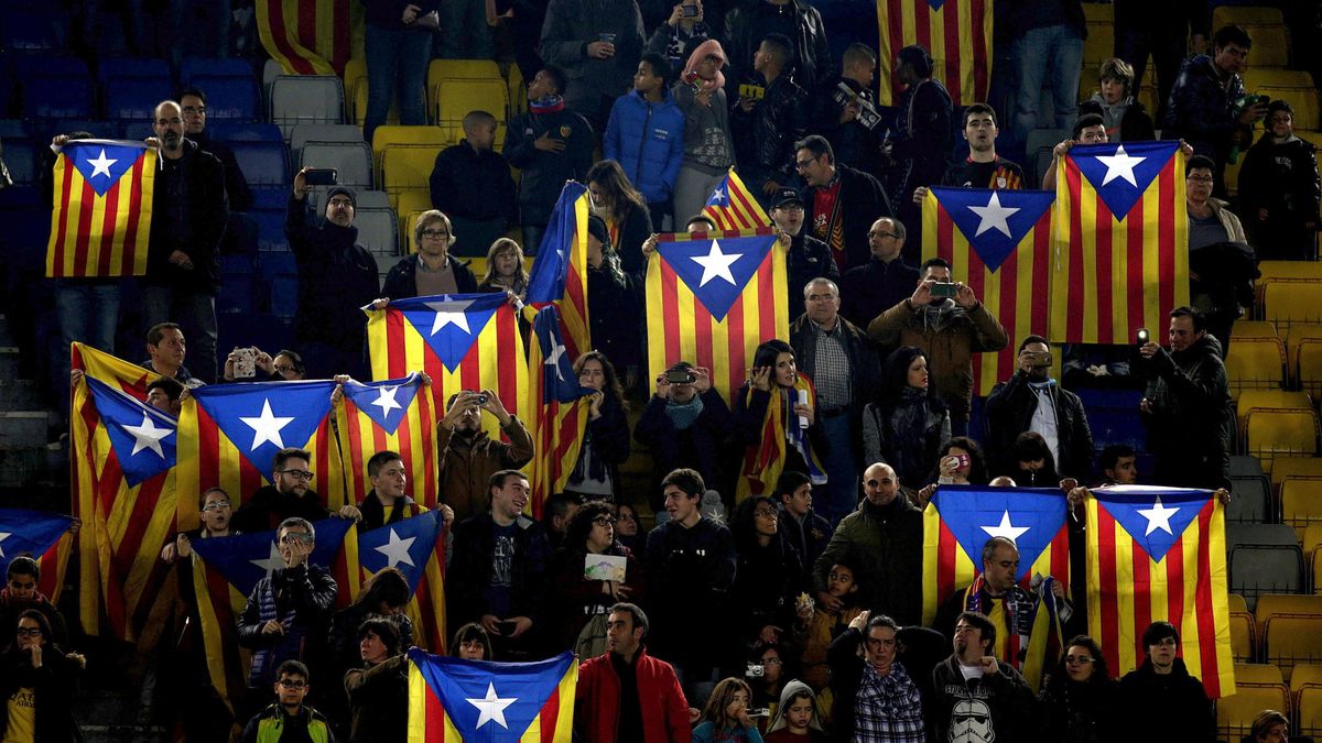 La guerra de las esteladas: la CUP incita a inundar el Calderón con sus banderas