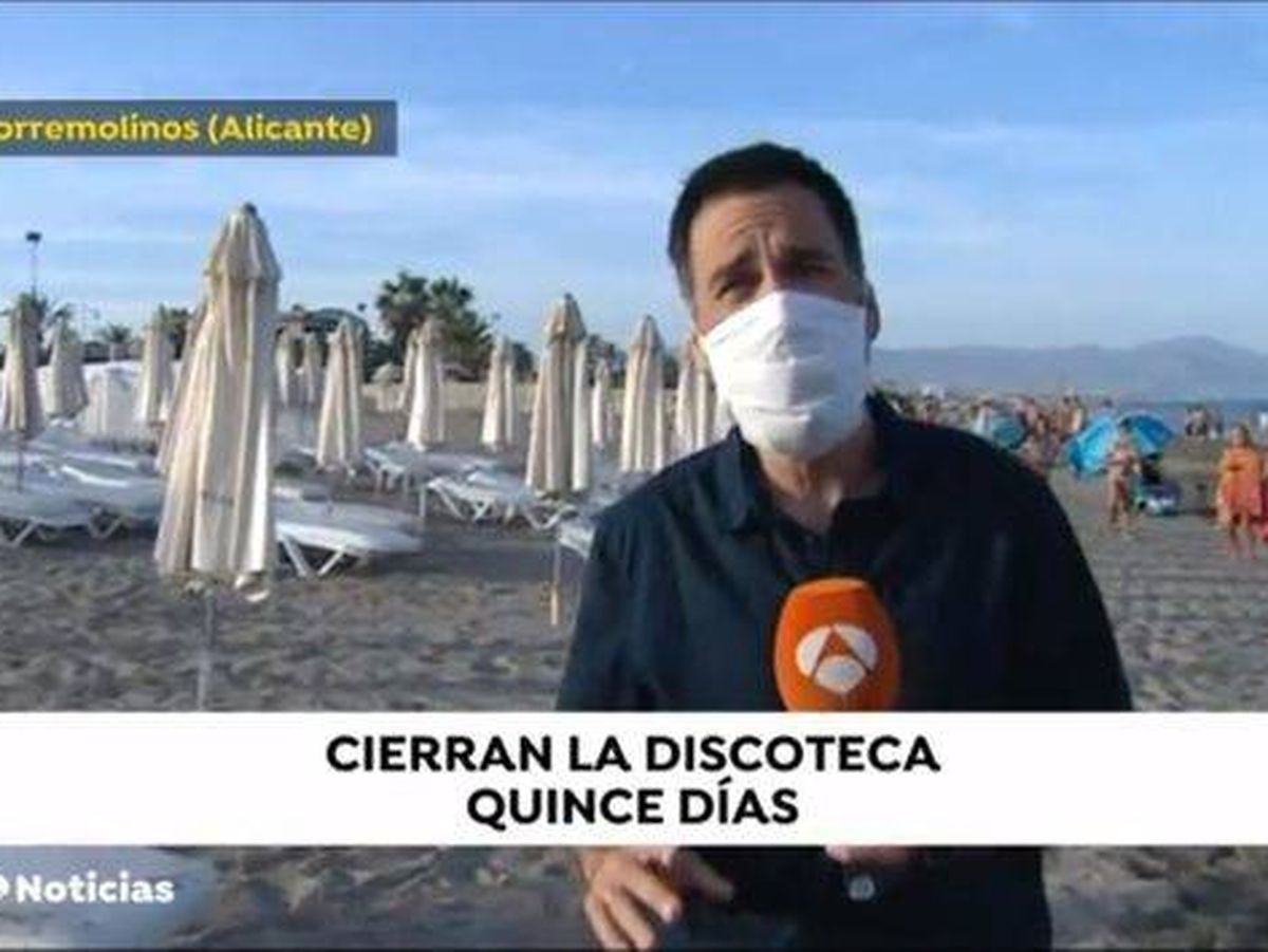Foto: El rótulo de 'Antena 3 noticias'. (Antena 3)