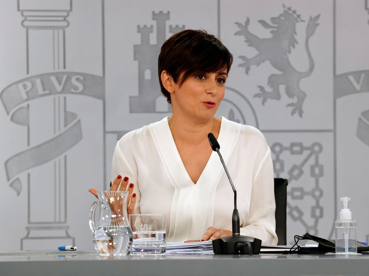 Foto: La portavoz del Gobierno, Isabel Rodríguez. (EFE/Zipi Aragón)