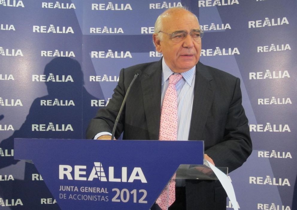 Foto: El presidente de Realia, Ignacio Bayón (EFE)