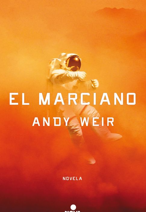 Foto: Fragmento de la portada de 'El marciano', que publica Ediciones B en España.