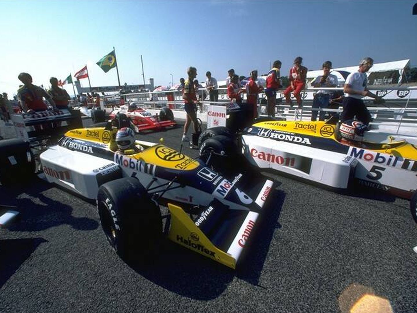 Williams fue junto a McLaren el equipo dominador en los años ochenta y noventa en la Fórmula 1. En 1986-87 con Piquet y Mansell estuvieron en otra galaxia