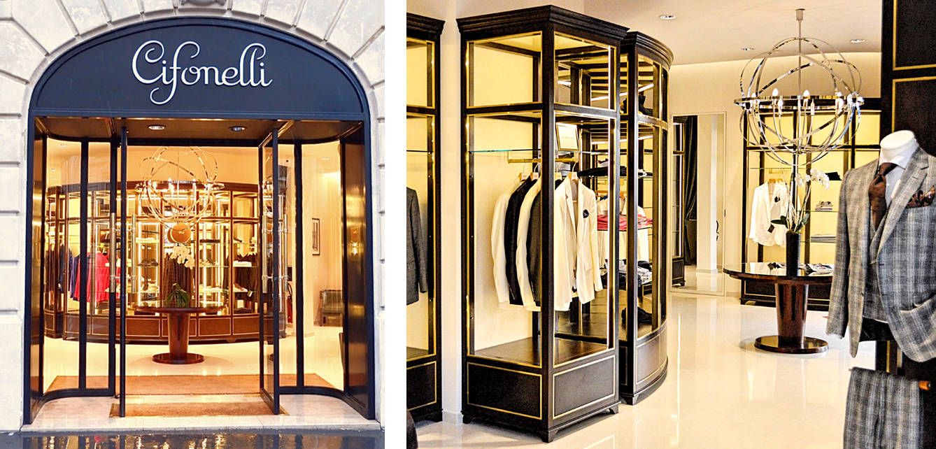 La nueva tienda de Cifonelli está enclavada en la Rue du Fabourg Saint Honoré.