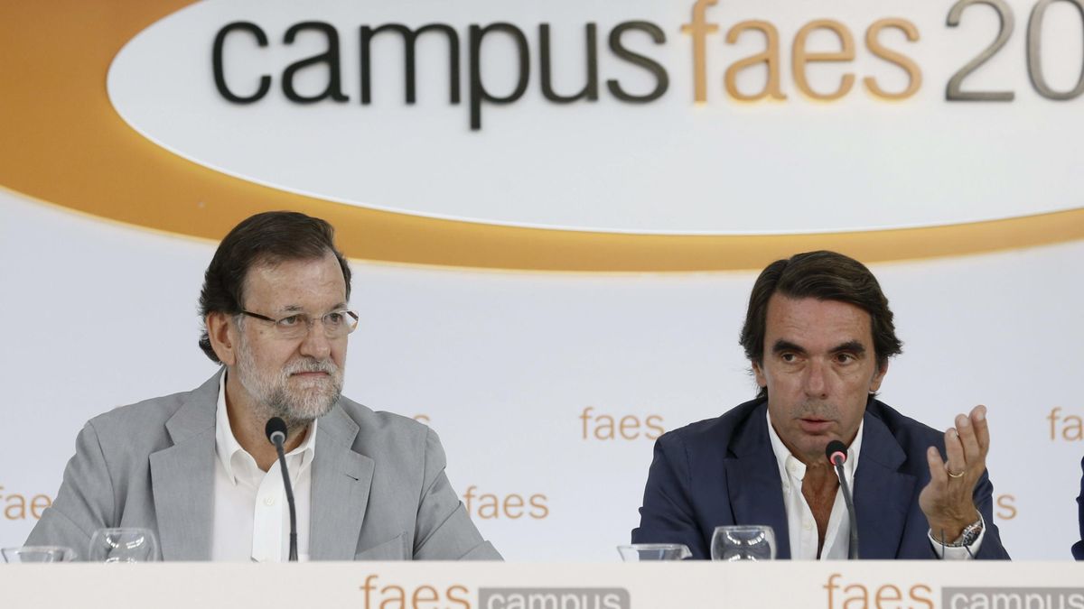 Aznar y Rajoy rompen su último vínculo con el arrinconamiento de Faes