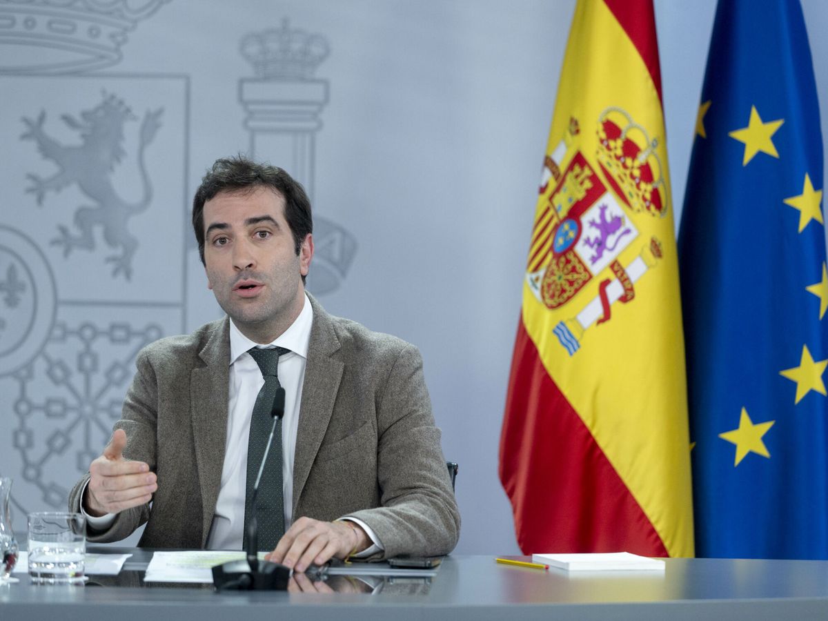 Foto: El ministro de Economía, Comercio y Empresa, Carlos Cuerpo. (EP/Alberto Ortega) 