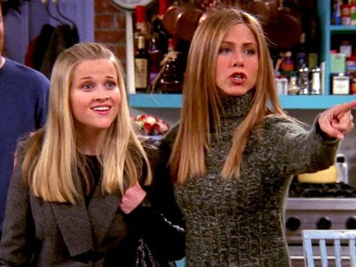 Reese y Jennifer, hermanas en 'Friends'.