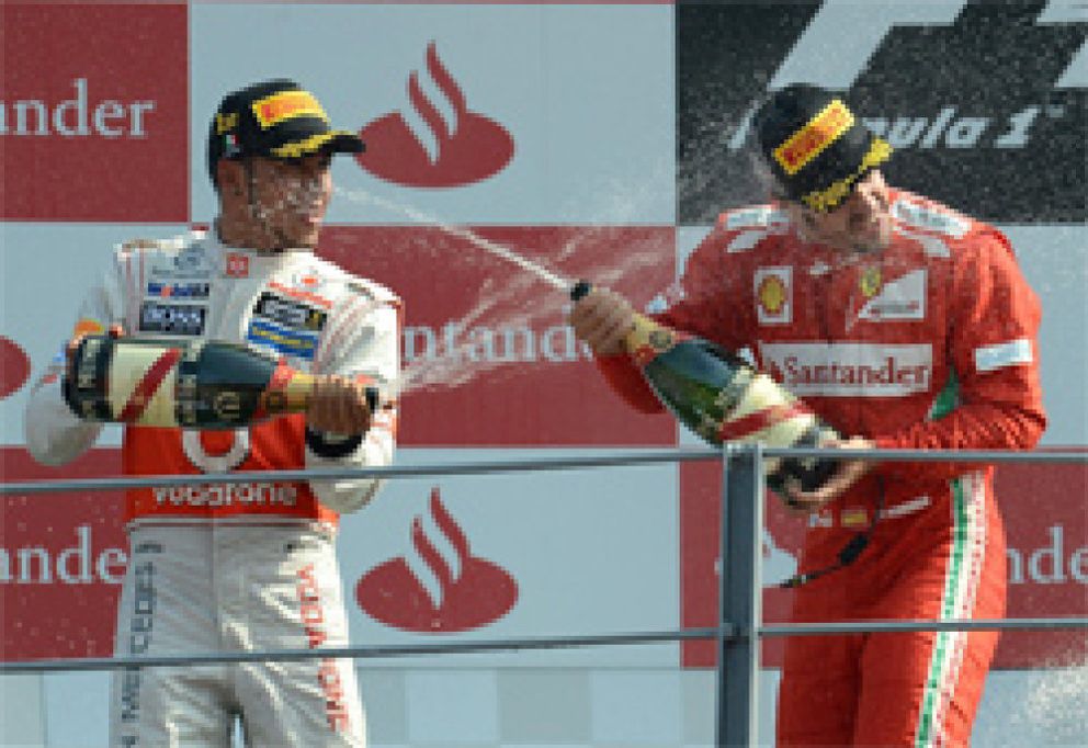 Foto: Alonso a Hamilton: "Dejar McLaren fue una de mis mejores decisiones de mi vida"