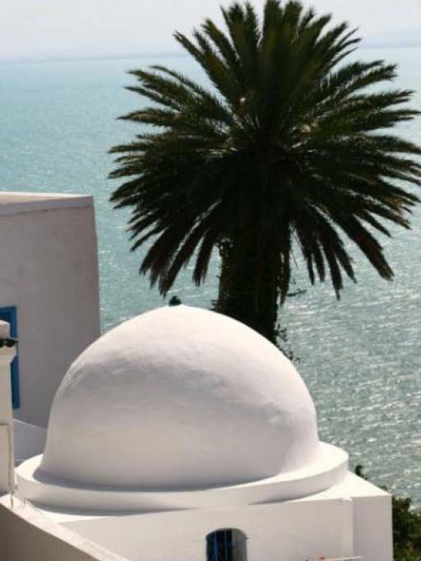 Sidi Bou Said se asoma al mar. (Foto: Turismo de Túnez)