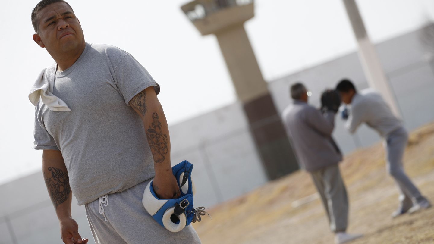 Un preso mexicano en la cárcel de Cereso 3,  en Ciudad Juárez (Reuters).