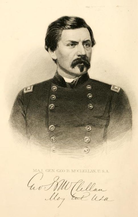 Pinche aquí para leer el informe del general McClellan.