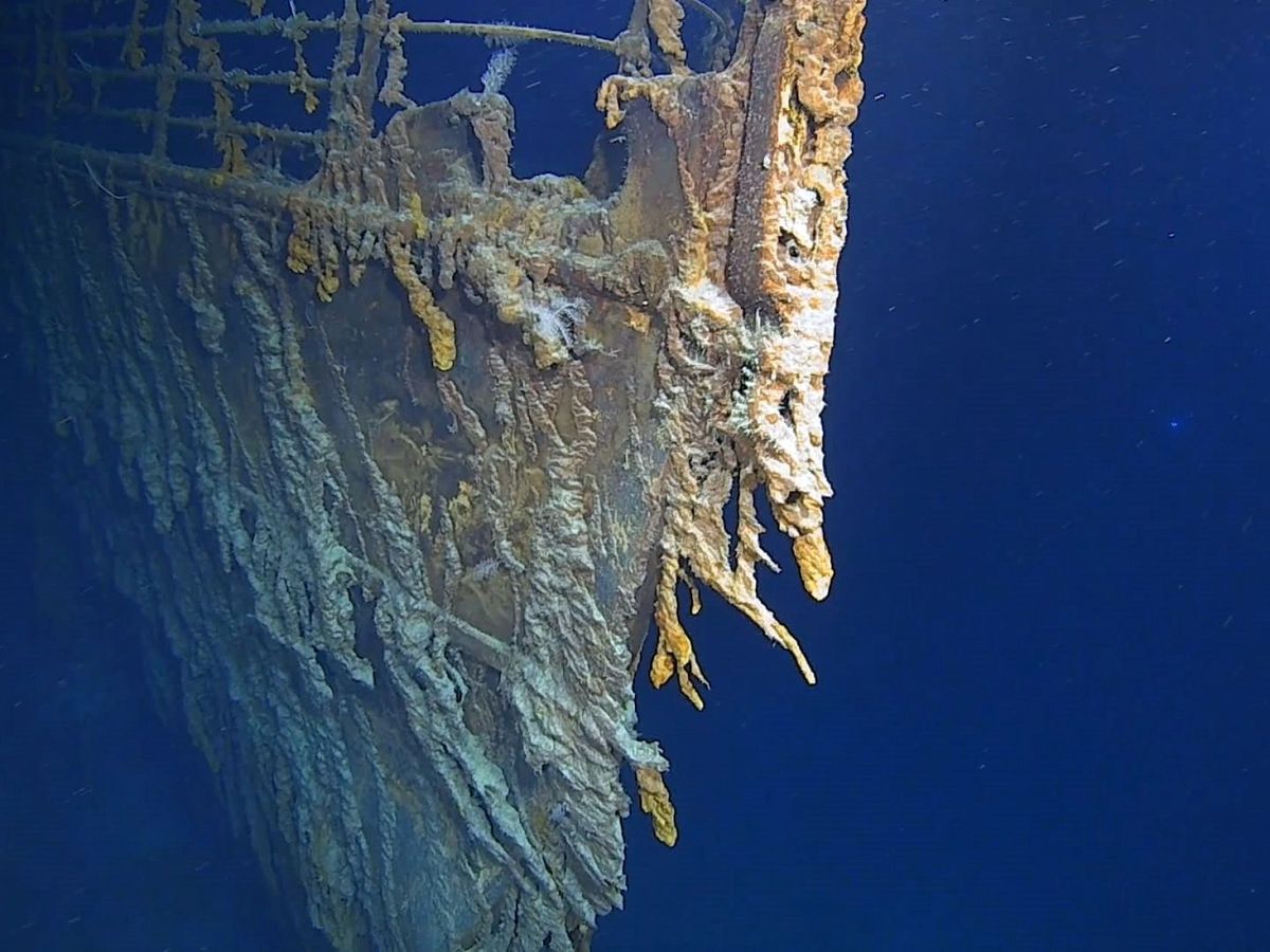 Foto: Restos del naufragio del Titanic. (Reuters)