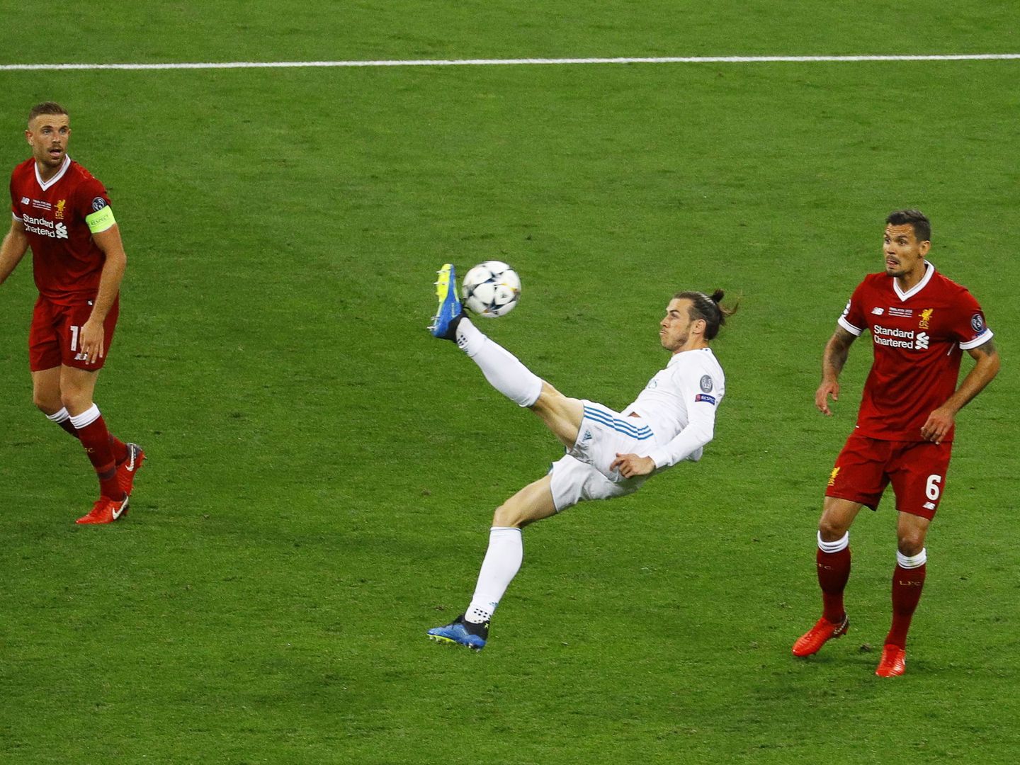 Nadie podrá cansarse nunca de ver el gol de Bale. (EFE)