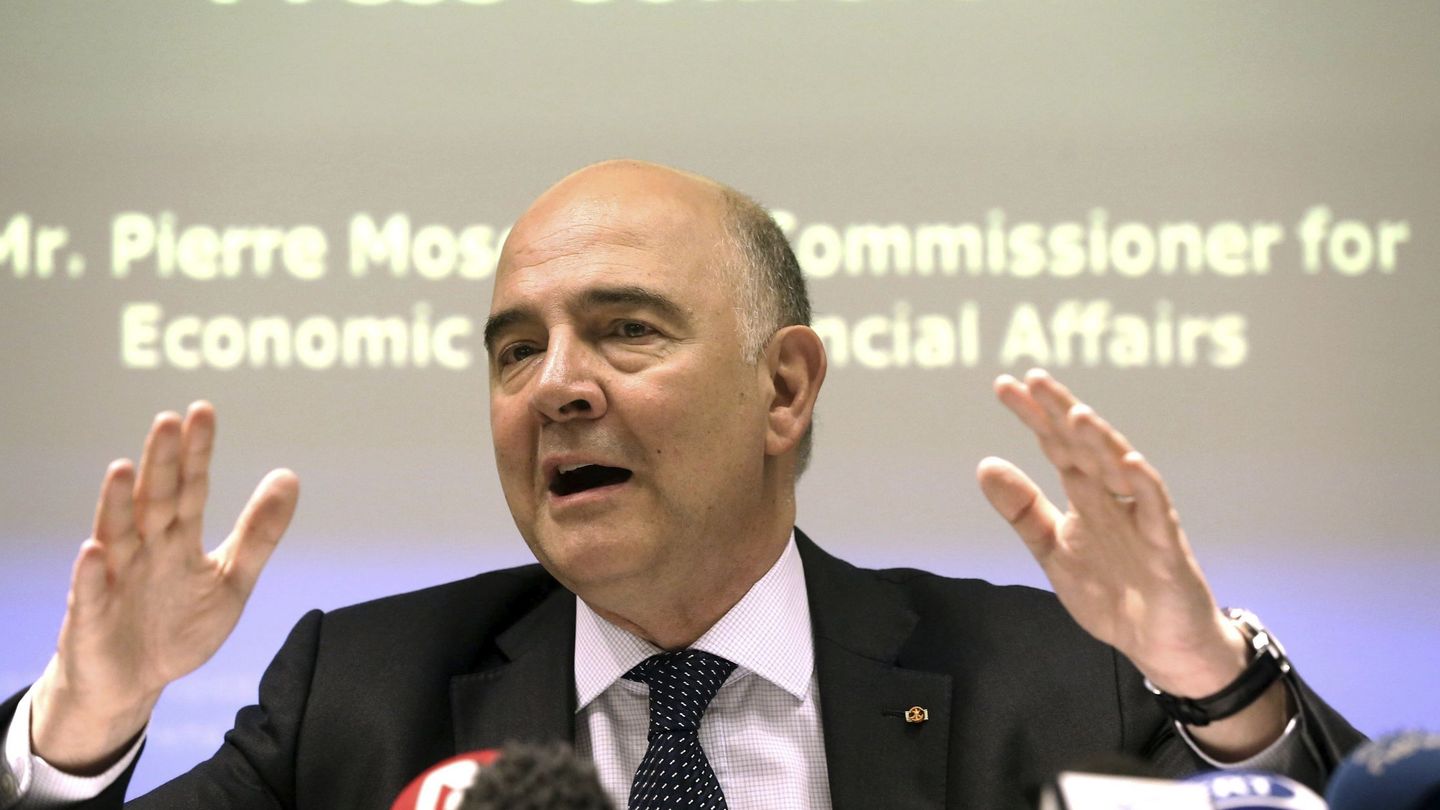 El comisario europeo de Asuntos Económicos y Financieros, Pierre Moscovici. (EFE)