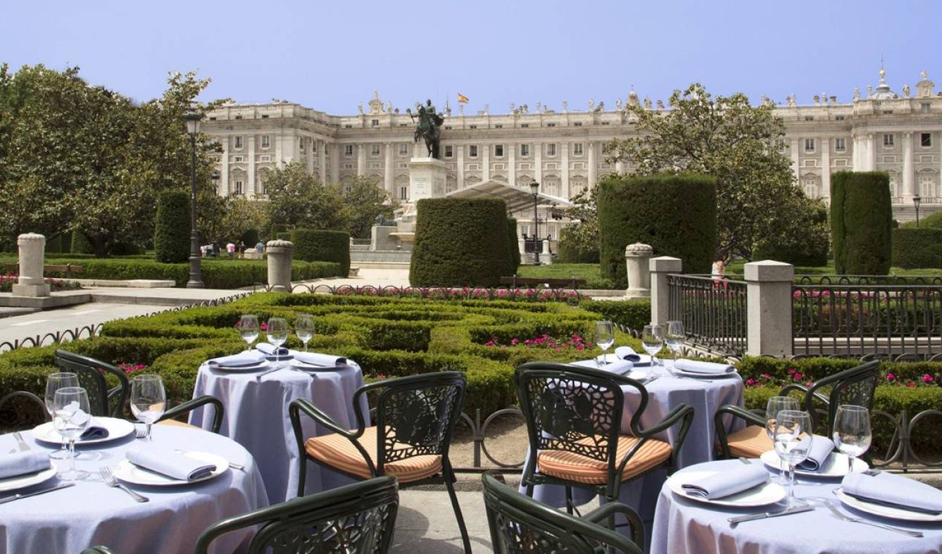 El Palacio Real, en la Plaza de Oriente de Madrid